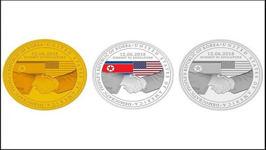 Singapore ra mắt bộ huy chương cho Hội nghị Thượng đỉnh Mỹ - Triều