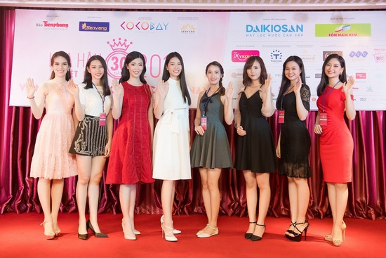 Lộ diện 31 thí sinh vào vòng chung khảo phía nam Hoa hậu Việt Nam 2018