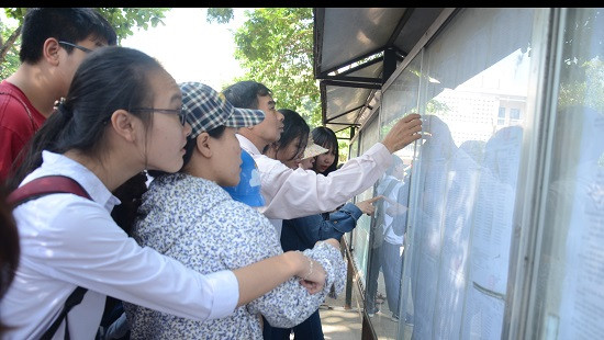 Hà Nội công bố điểm chuẩn vào các trường THPT công lập vào ngày 30/6/2018