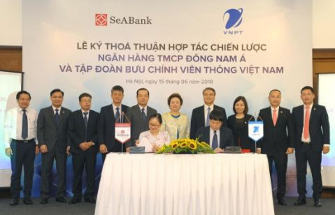 Tập đoàn VNPT và Ngân hàng SeABank ký Thỏa thuận hợp tác toàn diện