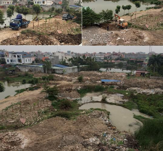 Quận Hải An, Hải Phòng: Tràn lan san lấp đất nông nghiệp để sử dụng trái phép ở phường Đằng Lâm