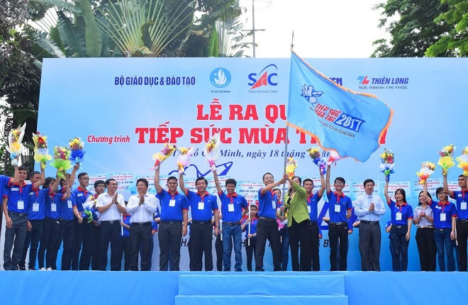 Gần 5000 tình nguyện viên thủ đô tham gia Tiếp sức mùa thi 2018