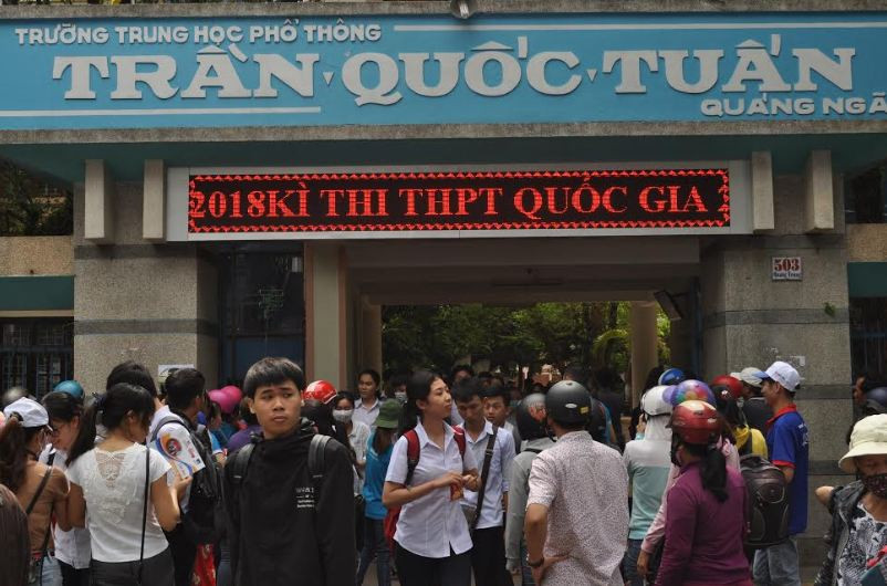 Quảng Ngãi: Gần 12.000 Thí sinh bước vào môn thi đầu tiên kỳ thi THPT quốc gia