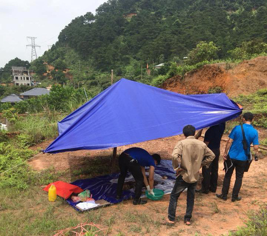 Phát hiện thi thể phân hủy mạnh trên núi ở Sóc Sơn