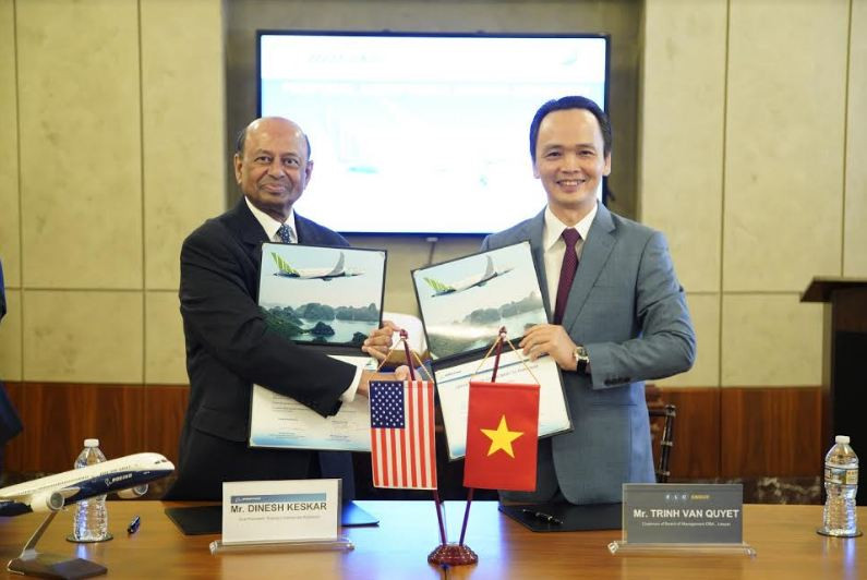 Reuters: Bamboo Airways ký thỏa thuận mua 20 máy bay Boeing 787-9 Dreamliner