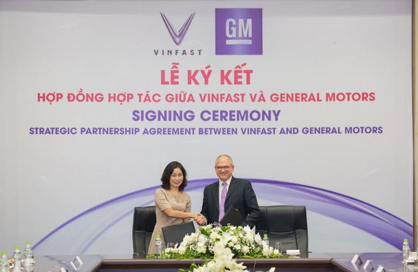 VinFast và General Motors ký hợp đồng hợp tác chiến lược tại thị trường Việt Nam