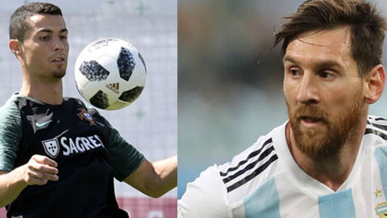 Messi và Ronaldo và cơ hội ghi bàn ở vòng 1/8 World Cup
