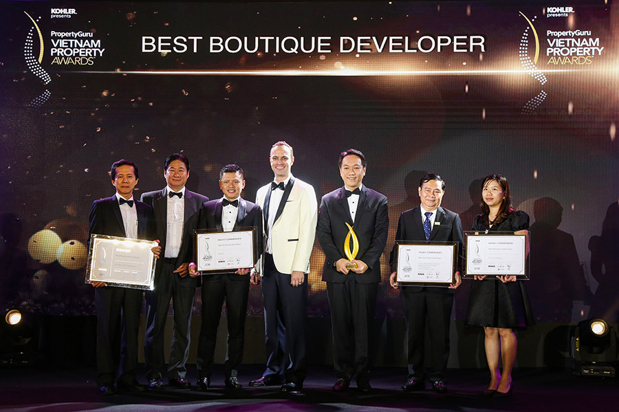 Hung Thinh Corp được vinh danh tại lễ trao giải Viet Nam Property Awards 2018