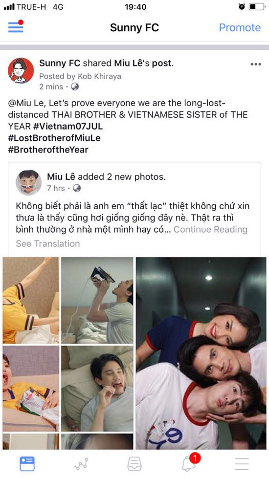 Miu Lê và “Ông anh trời đánh” Mr Sunny “đụng độ” tại Việt Nam