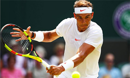 Nadal đứng trước cơ hội lần đầu đi quá vòng bốn Wimbledon kể từ năm 2011. Ảnh: Sky Sports.