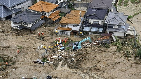 Nhật Bản gồng mình chống chọi lại trận mưa lũ lịch sử