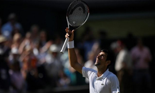 Djokovic mong chiến thắng ở Wimbledon năm nay sẽ mang anh trở lại với đỉnh cao. Ảnh: Reuters.