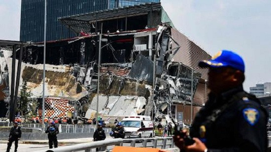 Trung tâm thương mại cao cấp ở Mexico bất ngờ đổ sập