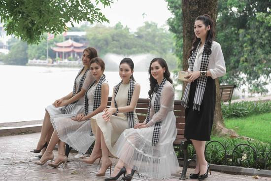 5 người đẹp hoa hậu hút ánh nhìn ở Thủ đô