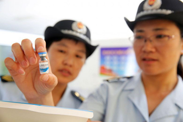 Việt Nam không sử dụng vắc xin trong vụ bê bối vắc xin giả ở Trung Quốc 