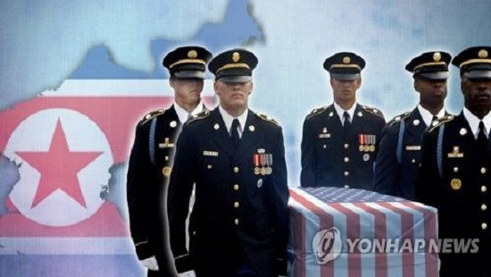 Mỹ chính thức tiếp nhận 55 bộ hài cốt binh sĩ từ Triều Tiên