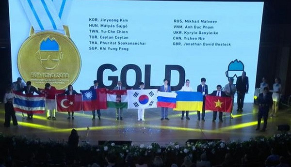  Việt Nam giành 4 huy chương tại kỳ thi Olympic Hóa học quốc tế 2018