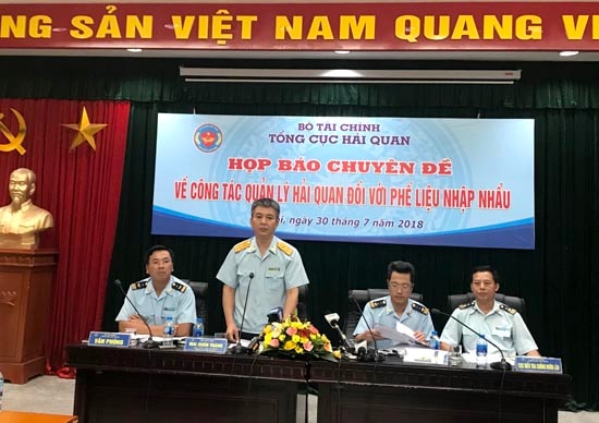 Tổng cục Hải quan tăng cường công tác quản lý hải quan đối với phế liệu nhập khẩu