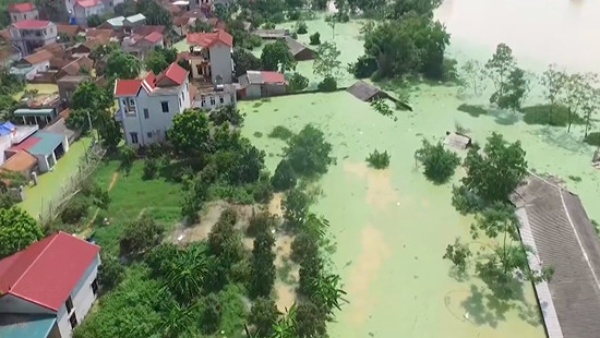 Hà Nội cần đảm bảo vệ sinh môi trường khu vực ngập lụt