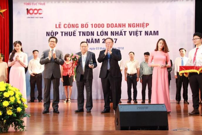 Vietjet thuộc top 100 doanh nghiệp nộp thuế lớn nhất Việt Nam năm 2017