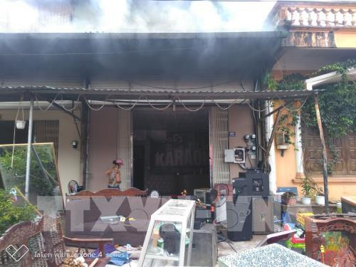 5 quán karaoke ở Móng Cái bị lửa thiêu rụi