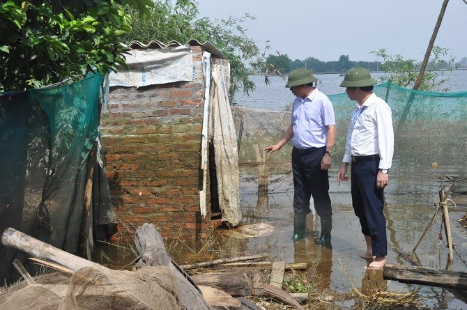 Hà Nội: Tổng vệ sinh môi trường, phòng chống dịch bệnh tại vùng ngập úng 