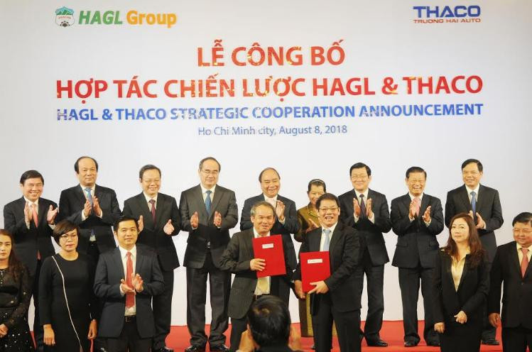 THACO và HAGL ký kết thỏa thuận hợp tác chiến lược