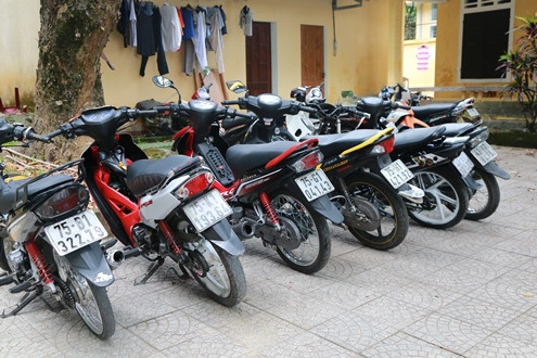 Huế: Liên tục bắt giữ nhiều đối tượng trộm xe máy