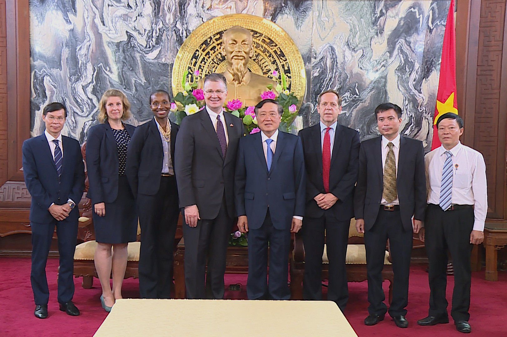 Chánh án TANDTC Nguyễn Hòa Bình tiếp Đại sứ Hoa Kỳ tại Việt Nam