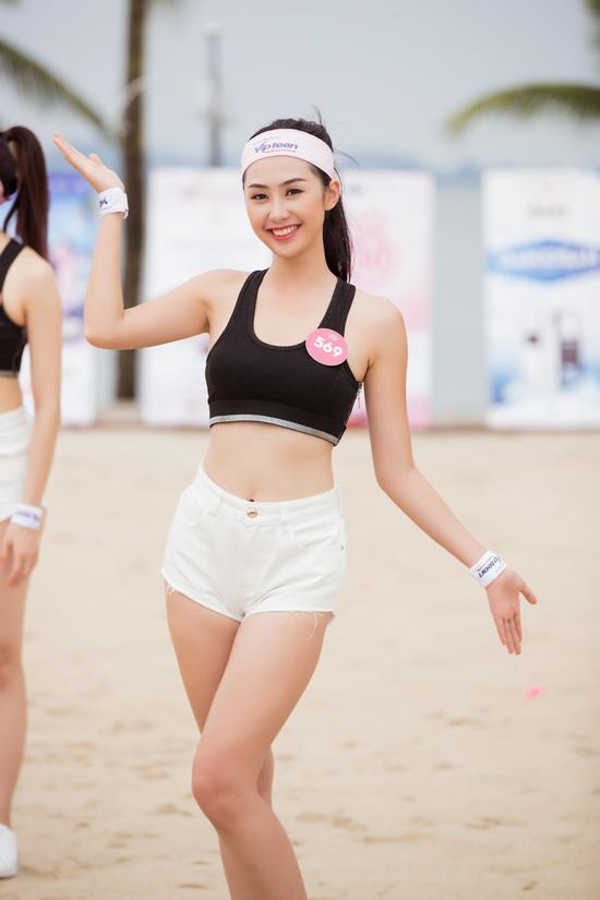 Hoa hậu Việt Nam 2018: Các thí sinh đọ sức trong phần thi Người đẹp thể thao