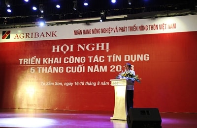 Agribank triển khai hoạt động tín dụng trọng tâm 05 tháng cuối năm 2018