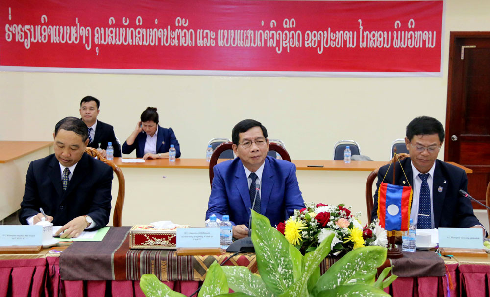 Hợp tác giữa Tòa án hai nước Việt Nam-Lào ngày càng hiệu quả, thực chất