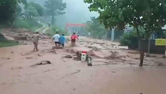 Điện Biên: Mưa lũ gây thiệt hại nặng nề