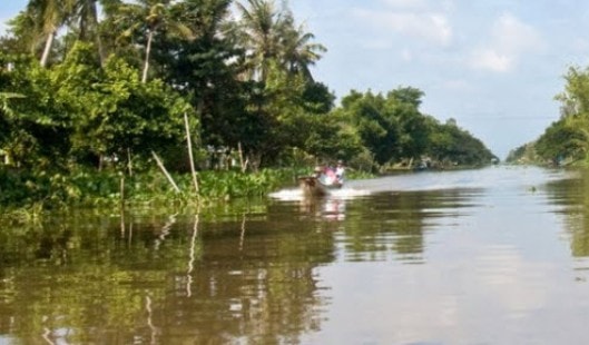 Hai bố con tử vong khi đi bắt ốc