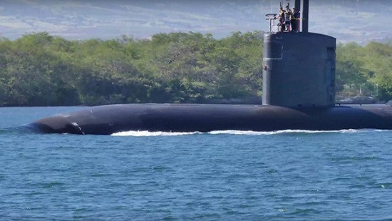 Tàu ngầm hạt nhân Mỹ tiến vào Địa Trung Hải, Syria 