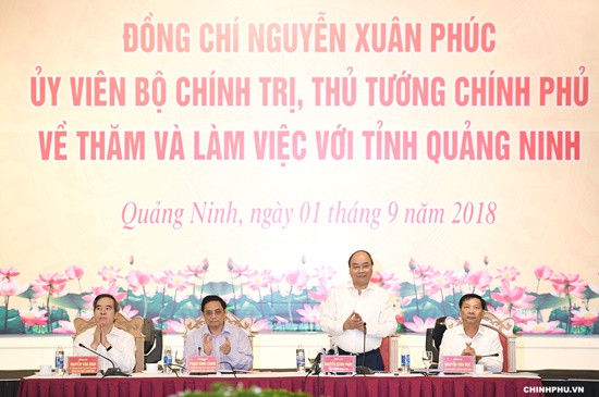 Thủ tướng: Quảng Ninh trở thành trung tâm giao lưu quốc tế, điểm đến hấp dẫn nhà đầu tư