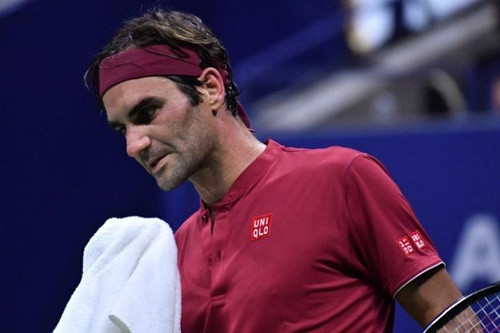 Federer không thể hoàn thành mục tiêu vô địch Mỹ Mở rộng. Ảnh: Reuters.