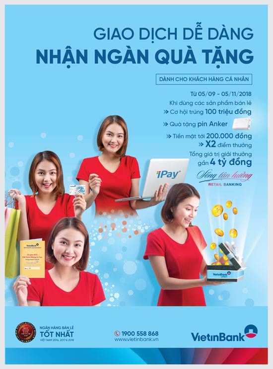 “Giao dịch dễ dàng - Nhận ngàn Quà tặng”