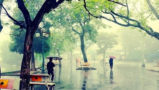 Thời tiết 7/9: Ảnh hưởng không khí lạnh, Hà Nội có mưa to