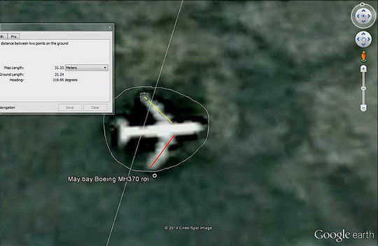 Thông tin tìm thấy máy bay MH370 là thông tin thất thiệt