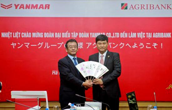 Agribank tiếp và làm việc với Tập đoàn Yanmar (Nhật Bản)