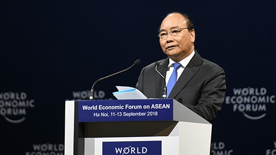 Chính thức khai mạc Diễn đàn Kinh tế Thế giới về ASEAN 2018