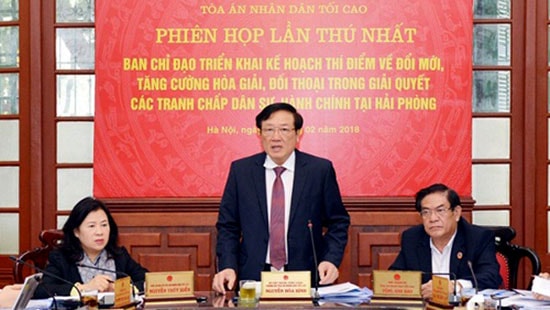 Tòa án nhân dân với những dấu ấn đột phá trong cải cách tư pháp 