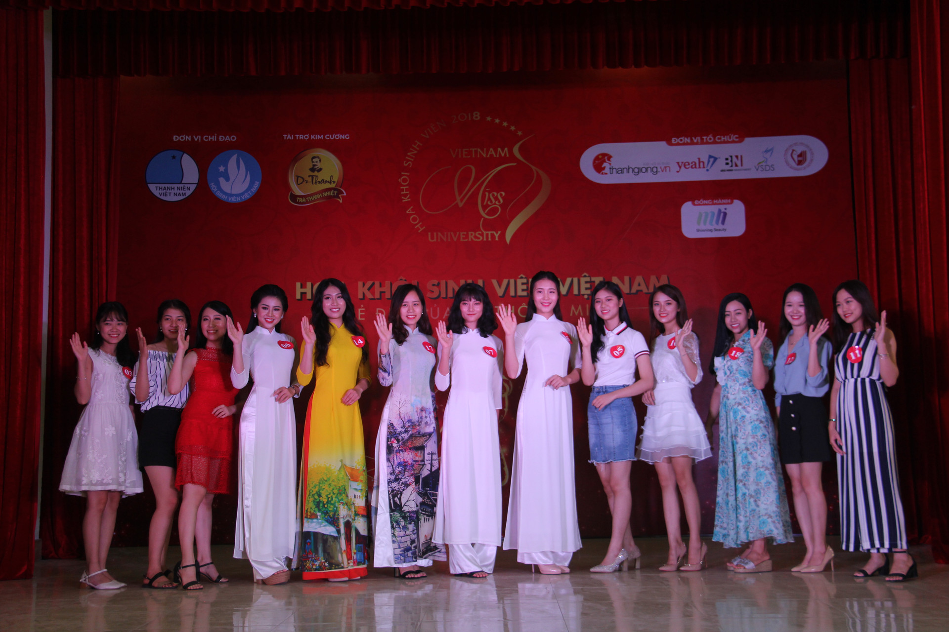 Ngắm 5 thí sinh đầu tiên lọt vào vòng Bán kết cuộc thi Hoa khôi sinh viên Việt Nam năm 2018