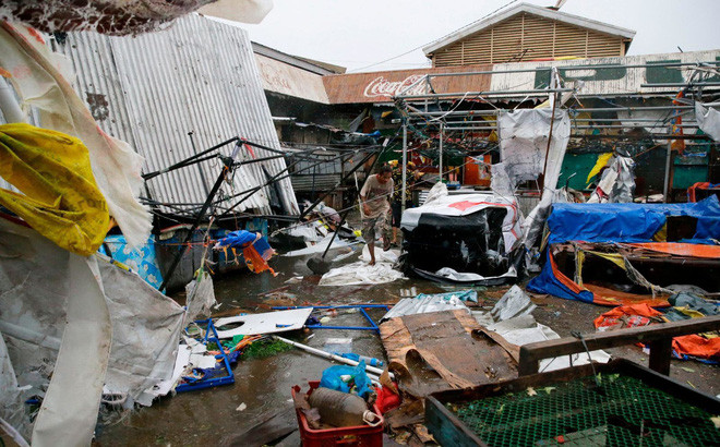 Nhiều quốc gia đối diện với tổn thất kinh hoàng do bão Mangkhut gây ra