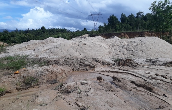 Vụ khai thác hàng trăm m3 cát trái phép: Xác định rõ vị trí nằm ở huyện Chư Păh (Gia Lai)