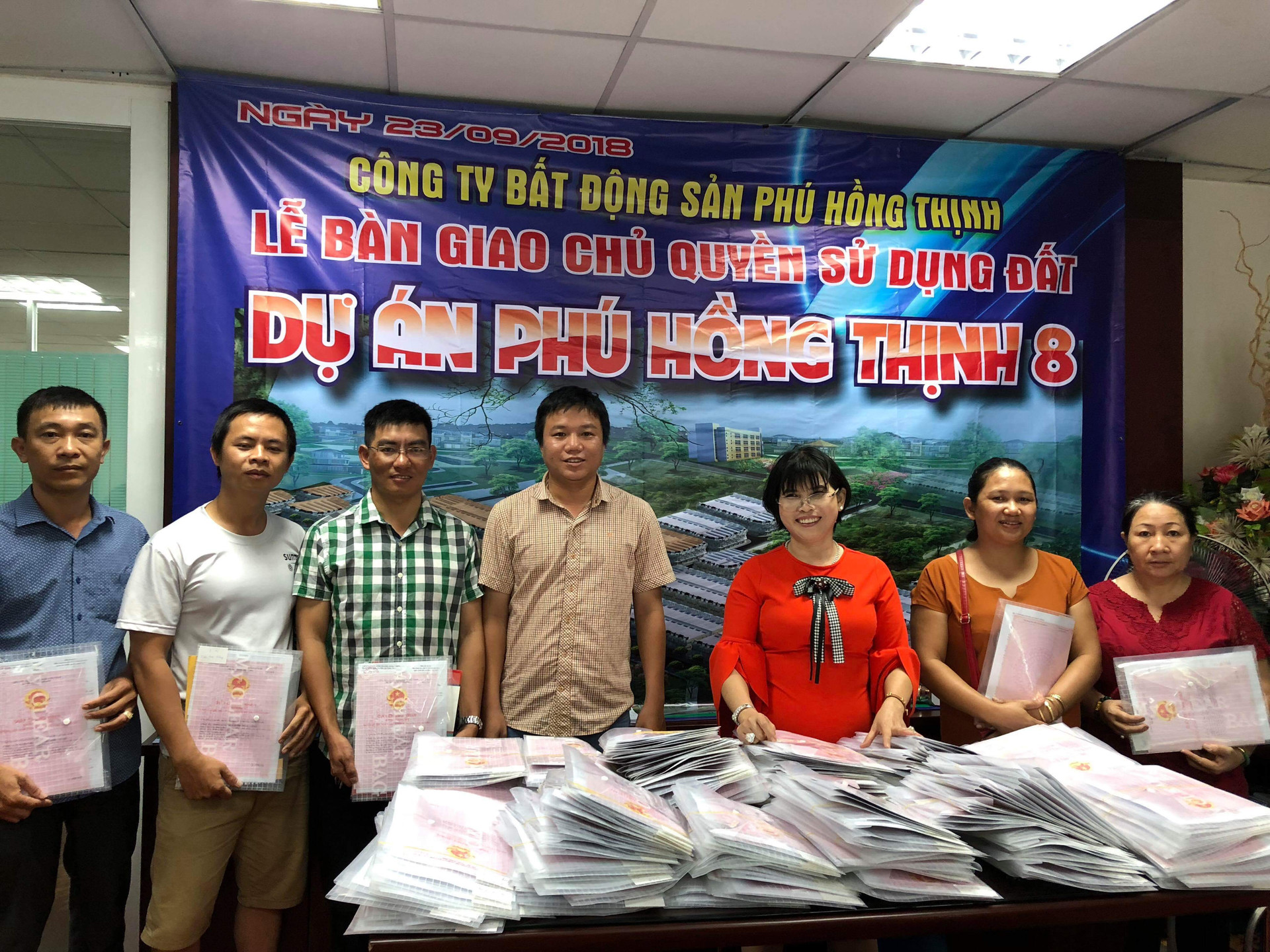 Dự án Phú Hồng Thịnh: Giao nền liền tay cầm ngay chủ quyền