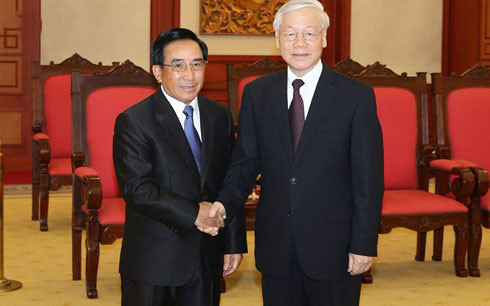 Lãnh đạo Đảng, Nhà nước tiếp lãnh đạo các nước dự Lễ tang Chủ tịch nước Trần Đại Quang