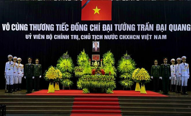Toàn cảnh Lễ viếng Chủ tịch nước Trần Đại Quang