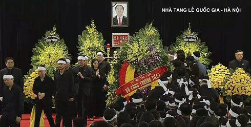 Toàn cảnh Lễ viếng Chủ tịch nước Trần Đại Quang